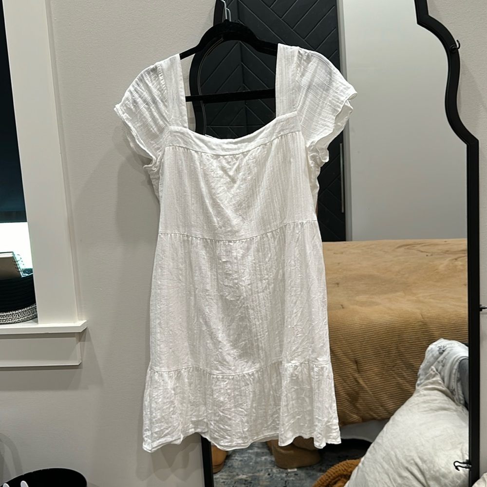 White Copper Key Dress size L